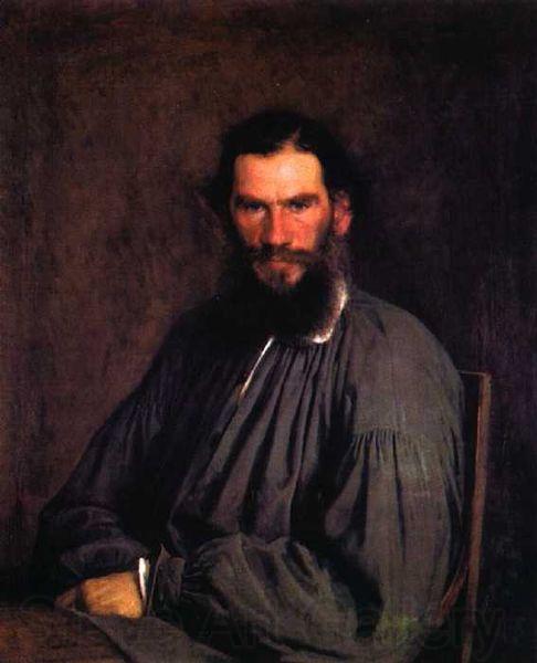 Ivan Kramskoi Leo Tolstoy Spain oil painting art